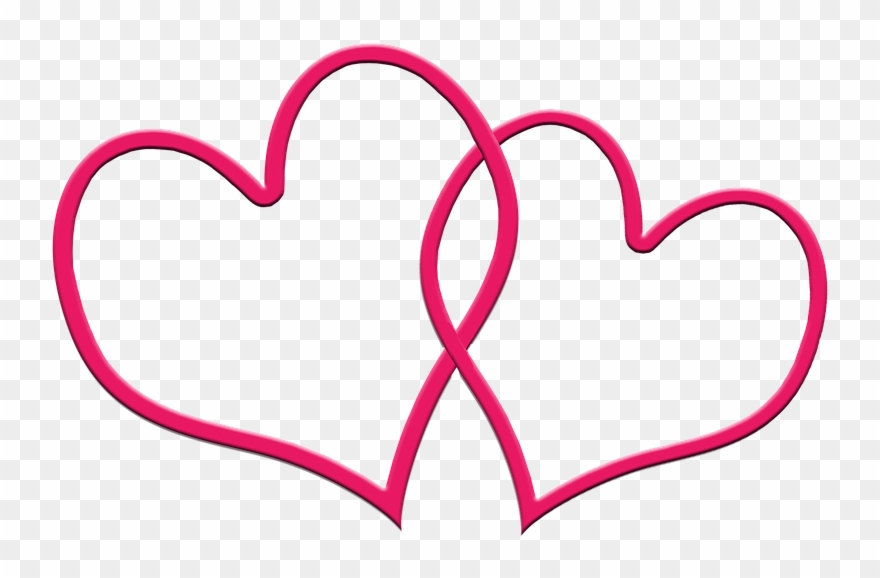 Wedding Hearts Clipart 14, Buy Clip Art - Mohamed Et Fatima - Png Download