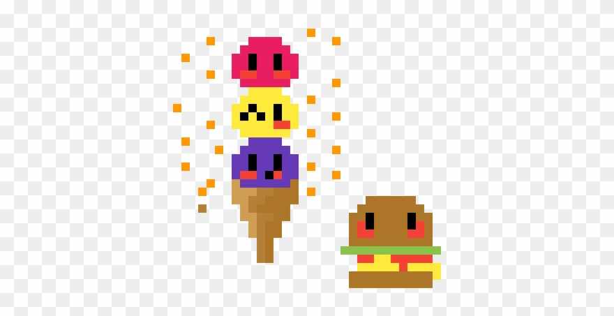 Cute Food - Cartoon Clipart