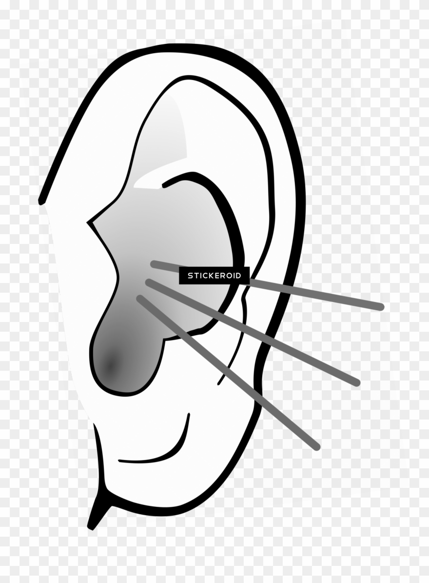 Listening Ear - Escuchar Dibujo Png Clipart
