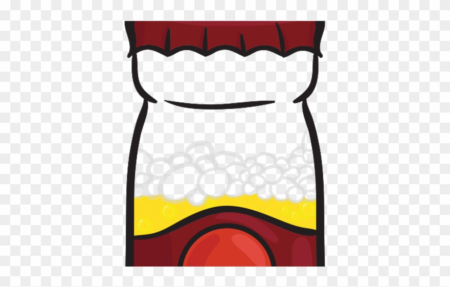 Cartoon Bottle Of Alcohol Clipart