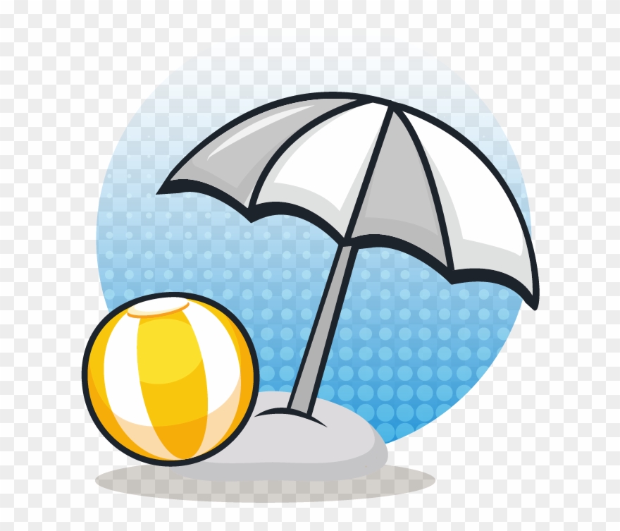 Paid Time Off - Umbrella Clipart