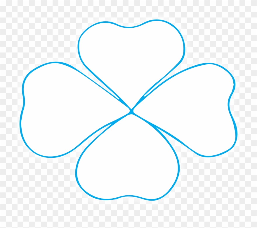 Four-leaf Clover Flower Petals Png Image - La Fortuna, San Carlos Clipart