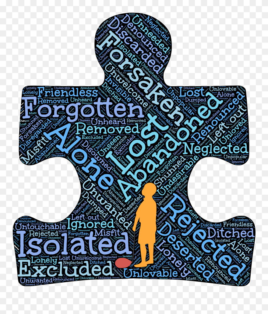 One Key Reason To Being "lonely And Alone" Is Being - Lost And Forsaken Clipart