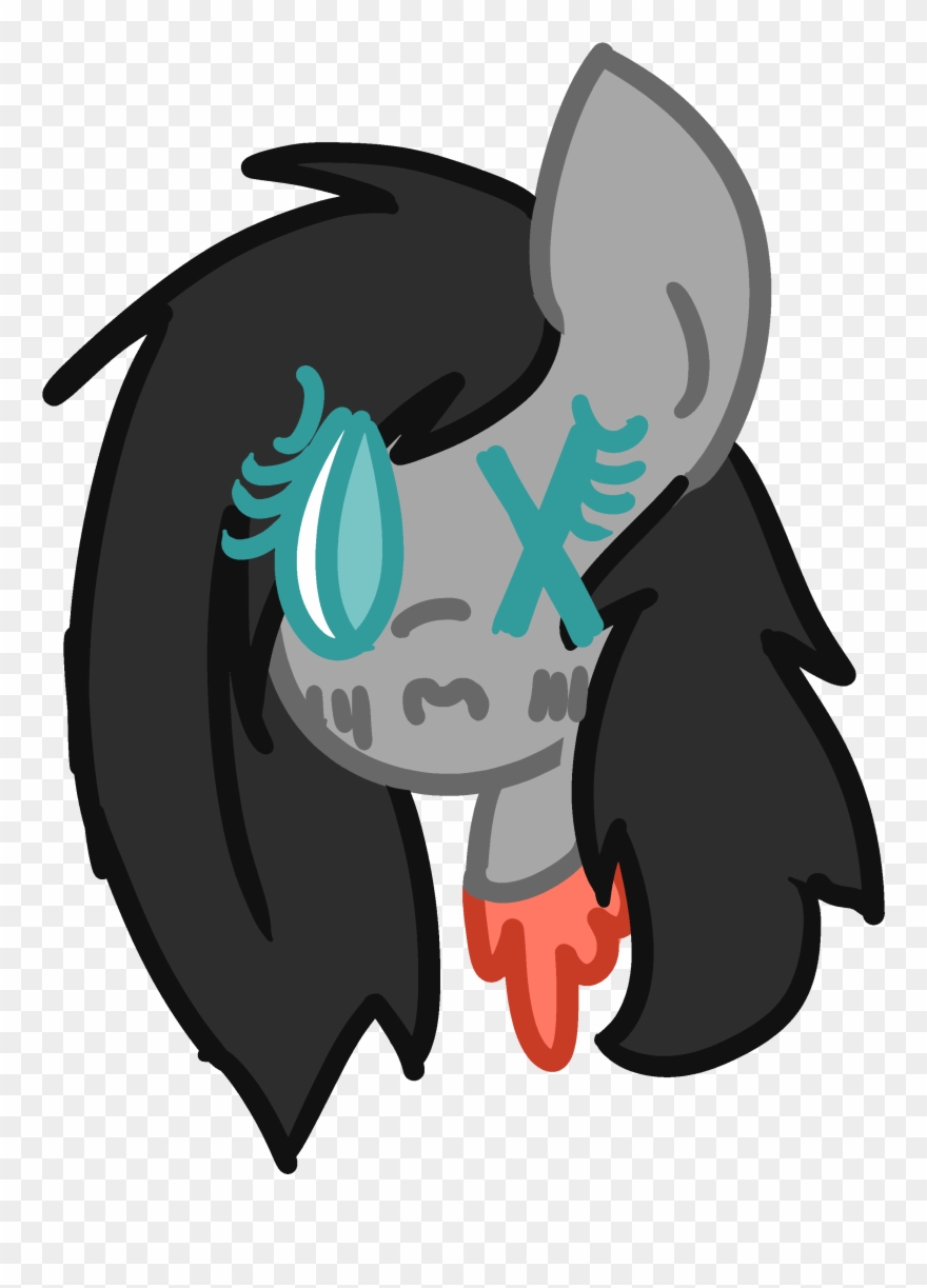 Lonely Head - Cartoon Clipart