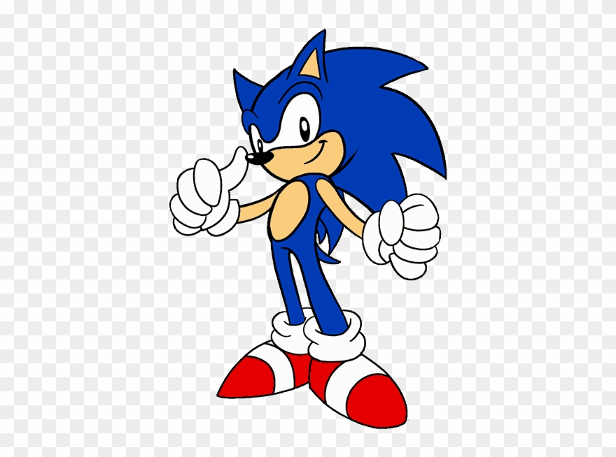 How To Draw Sonic The Hedgehog - Sonic The Hedgehog Cartoon Clipart