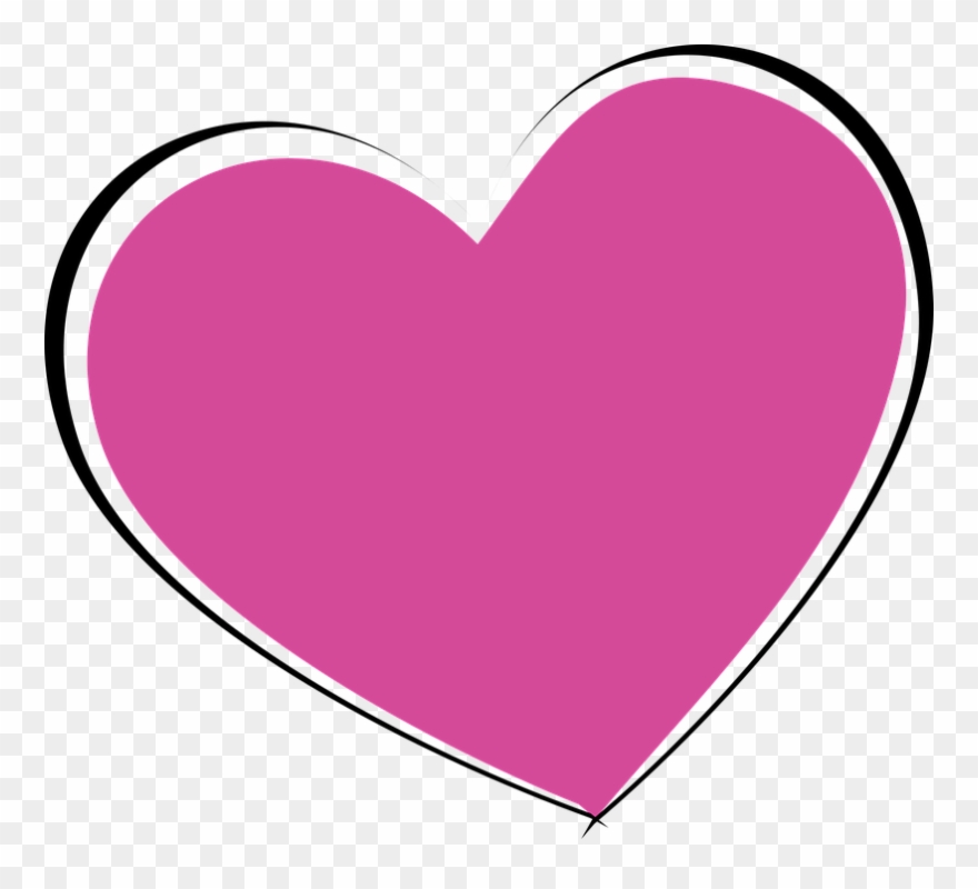 Love Heart Shape 25, Buy Clip Art - Heart Symbol - Png Download