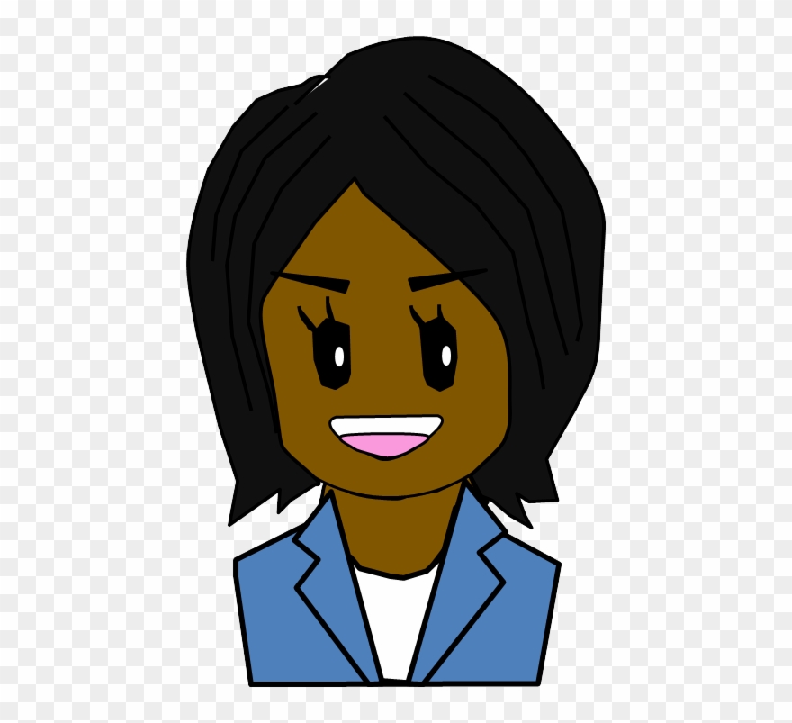 No31 Black Man Normal - Cartoon Clipart