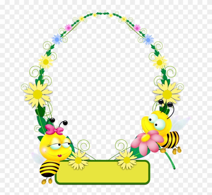 Clipart Png Dekorlu Çocuk Resimleri / Çiçek Dekorlarıyla - Famixyal High Quality Creative Wrist-protected Personalized Transparent Png