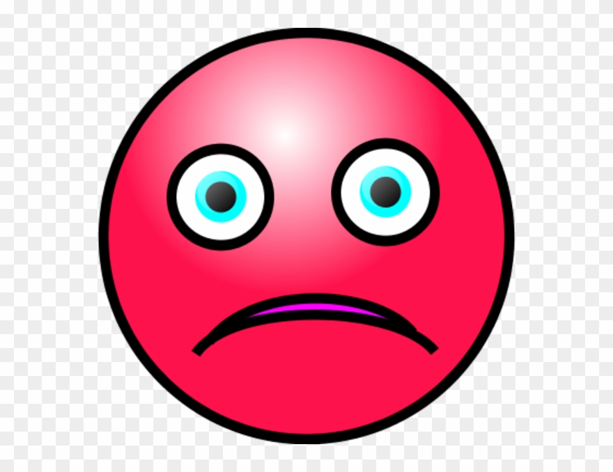 Otherwise, The Applicable Fine Can Be Up To $500 - Crying Red Sad Face Clipart