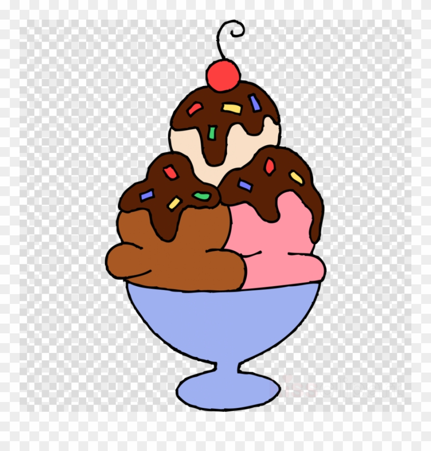 Download Ice Cream Clipart Ice Cream Sundae Food Christmas - Dollar Sign No Background - Png Download