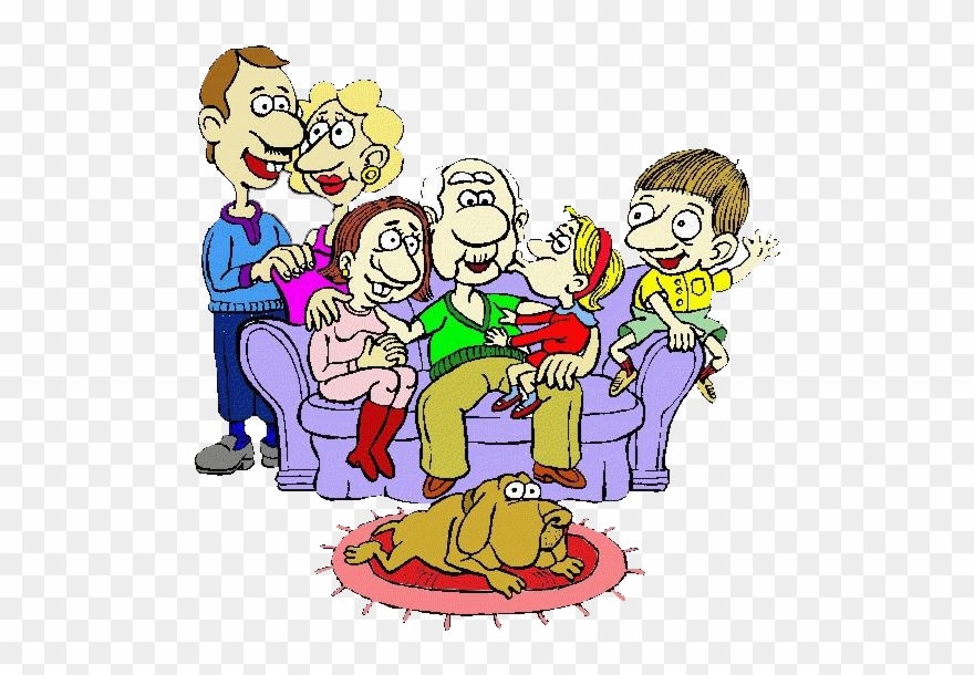 Family Old Couples Grandparents - Salud Mental En El Adulto Mayor Clipart