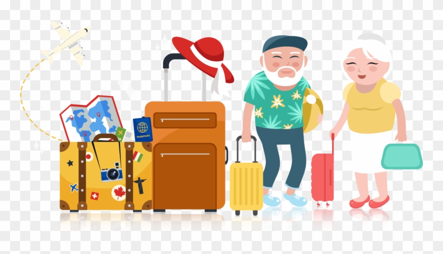 Vamos Viajar Juntos - Transparent Background Travel Clipart - Png Download