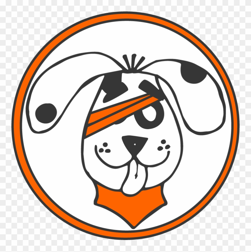 Y Finalmente, El Tercero Con El Círculo Rojo Del Perrito, - Dog Clipart