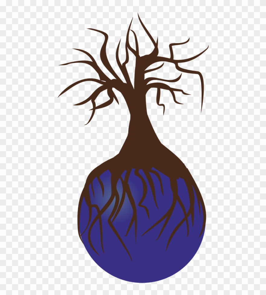 Halloween Barren And Skulls Clipart