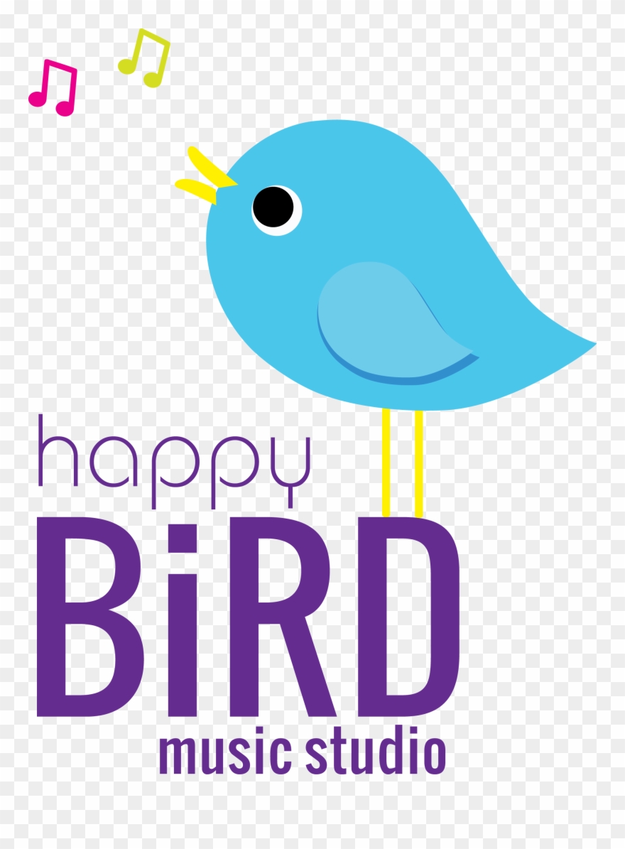 Happy Bird Music Studio Clipart