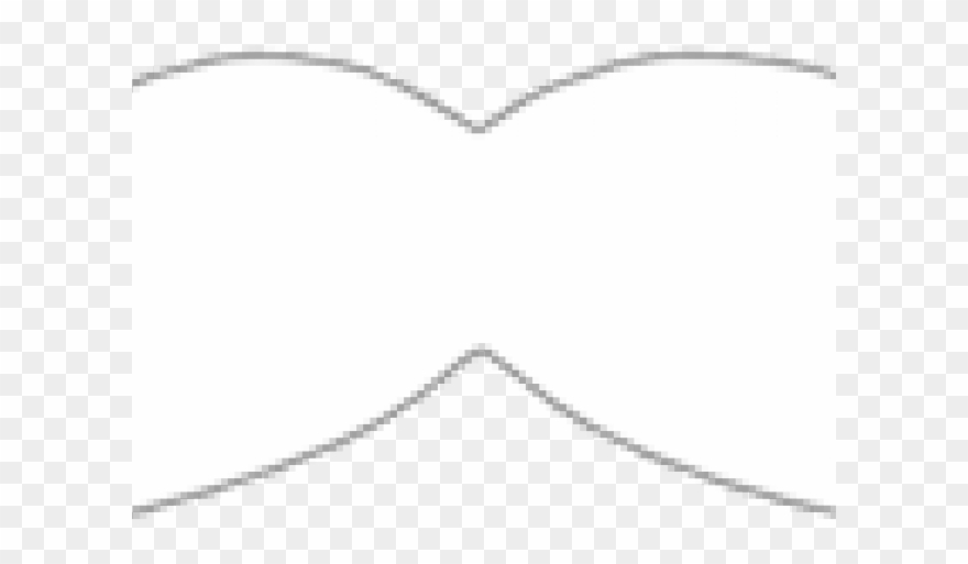 Moustache Clipart Outline - Sketch - Png Download