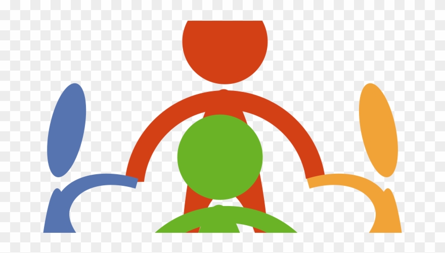 Middle Management A Teaching Journey - People Holding Hands Clipart - Png Download