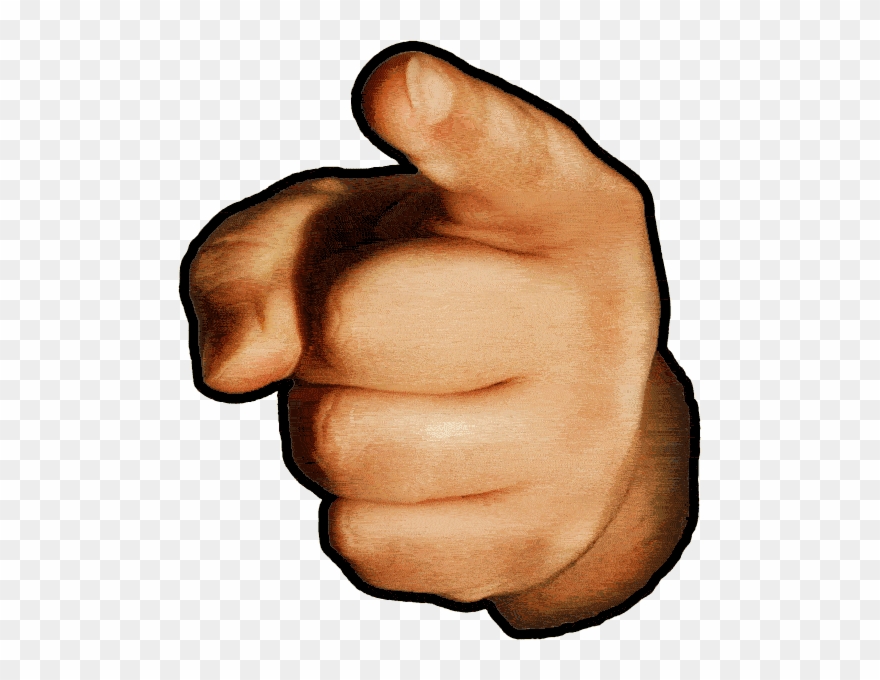Download You Hand Clipart Finger Hand Clip Art - Hand Pointing Towards You - Png Download