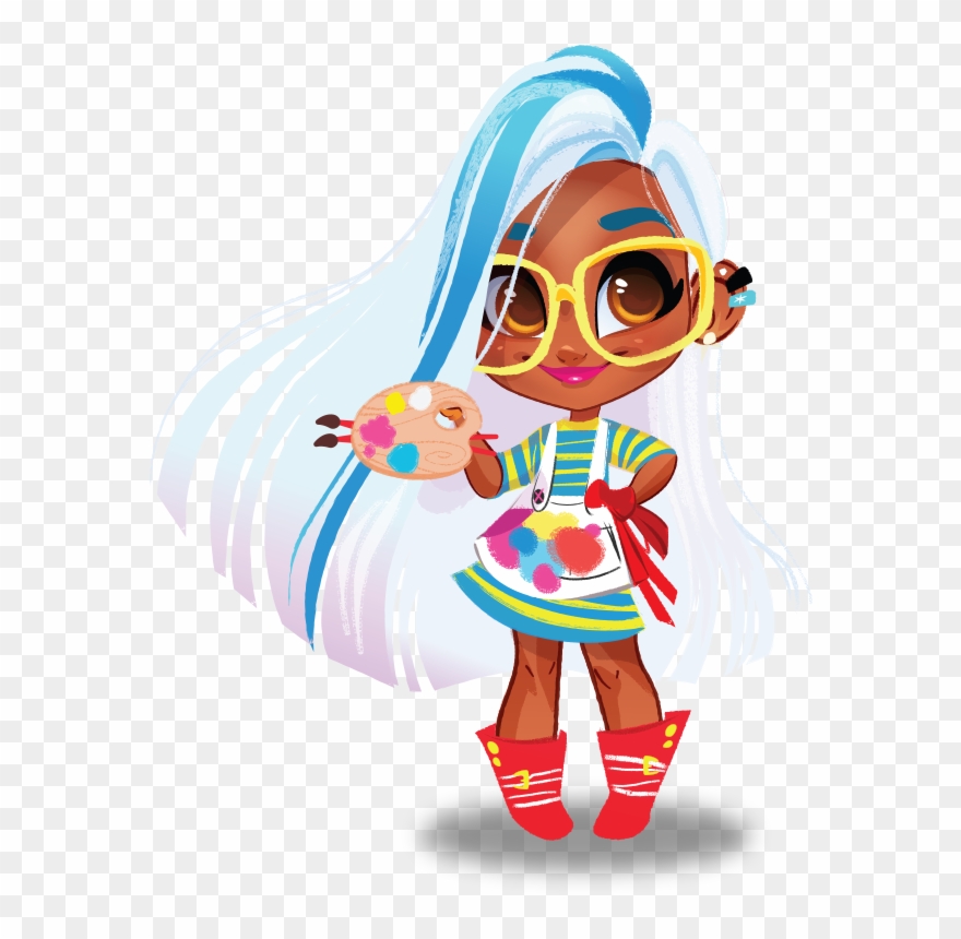 Hairdorables Sallee Clipart