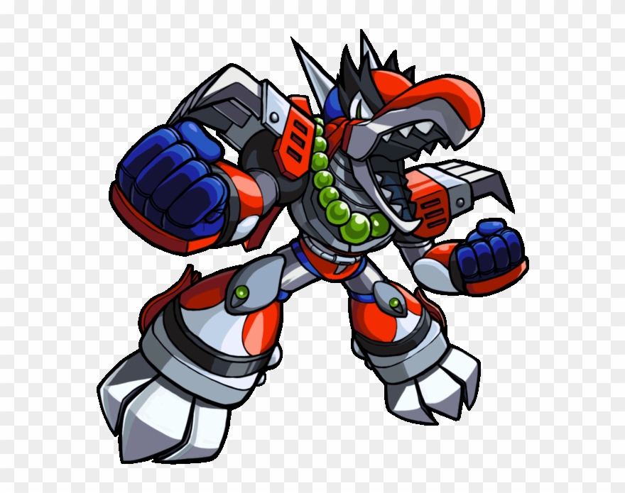 Magma Dragoon - Street Fighter X All Capcom Megaman Clipart