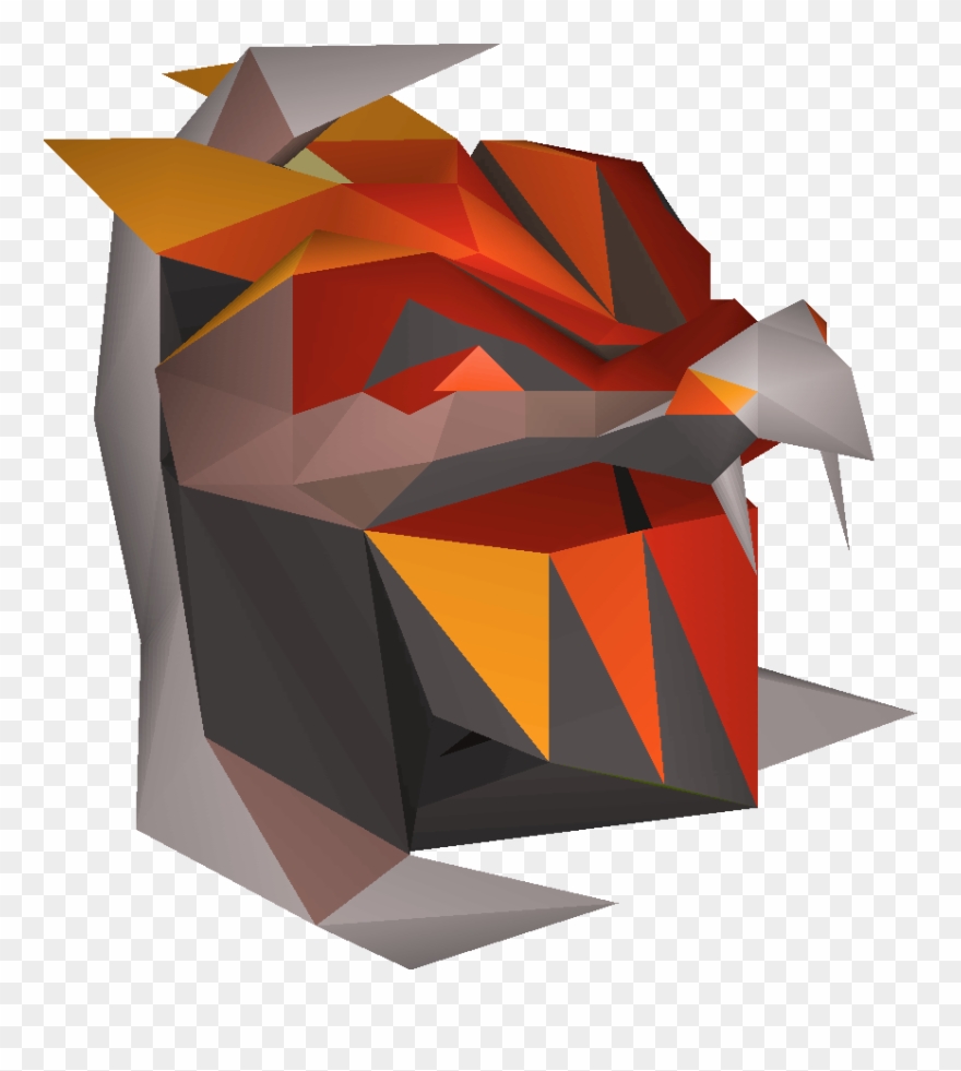 Magma Helm, $25 Usd - Osrs Red Slay Helm Clipart