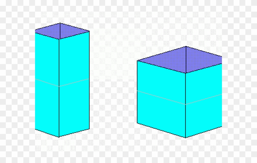 Tall And Short Objects Clipart