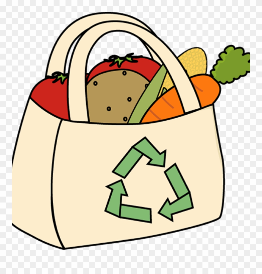 Grocery Bag Clipart My Grocery Bag Clipart Clip Art - Reusable Bag Clip Art - Png Download