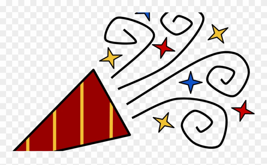 Year S Eve Clip Art Blower Transprent - Party Blower Clipart - Png Download