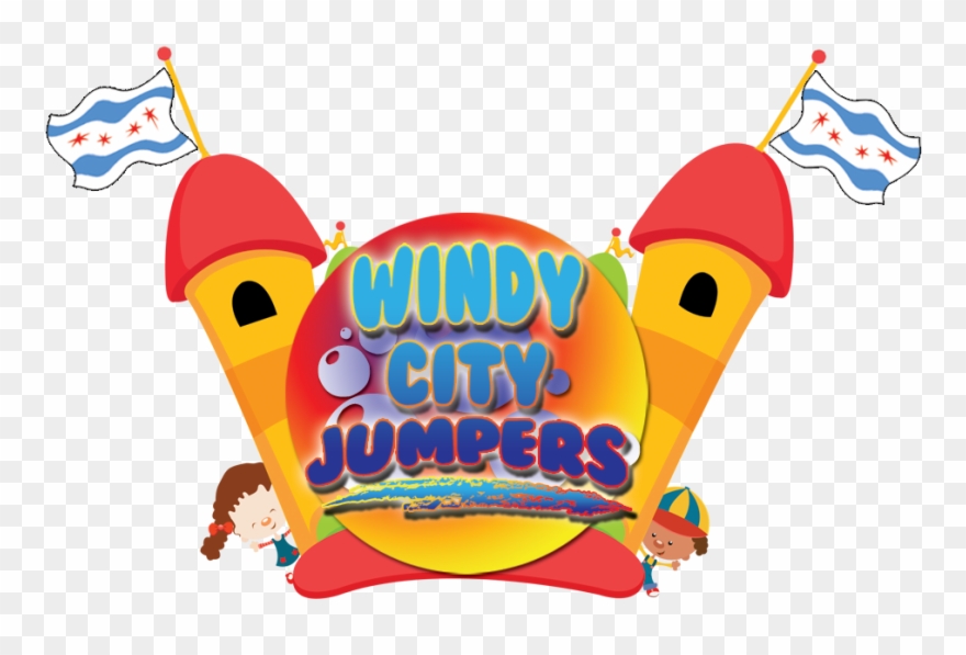 Windy City Jumpers - Bounce House Clipart