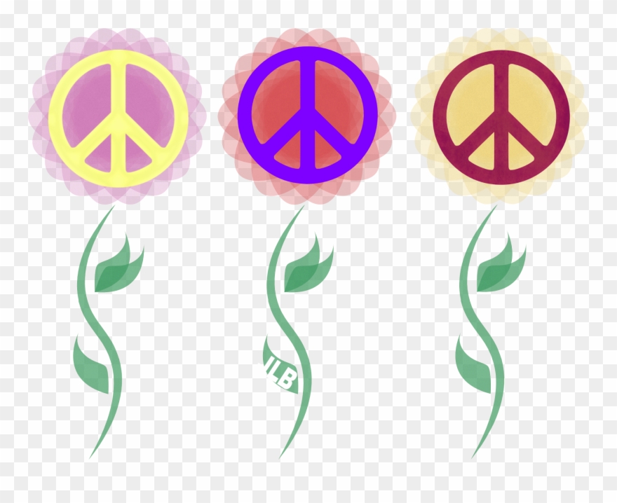 Pin By Jessie On Peace Love And - Peace Symbols Clipart