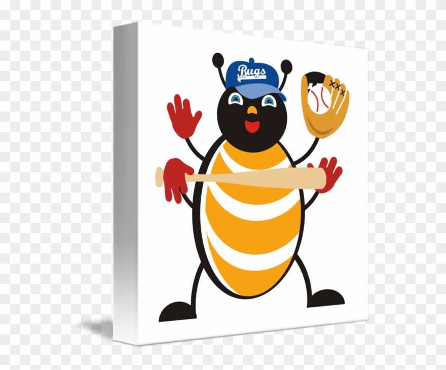 Baseball Bug By Evision Arts Clip Art Free Library - Baseball Bug - Png Download