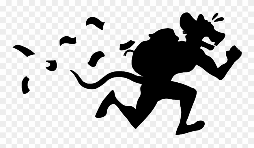 Clipart Rat Rat Run - Rat - Png Download