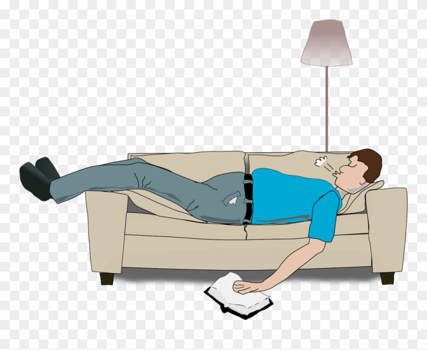 Stop Snoring Ruining Your Sex Life - Sleeping On A Small Couch Clipart