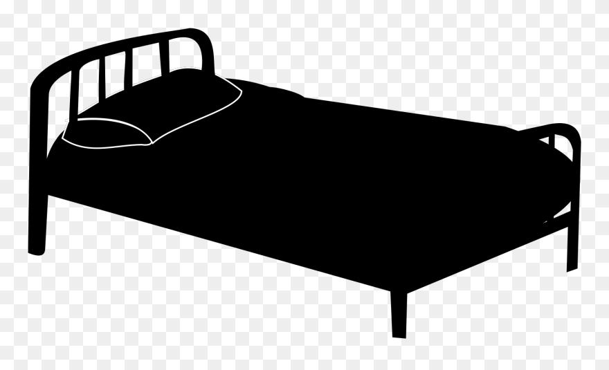 Info - Bed Silhouette Png Clipart