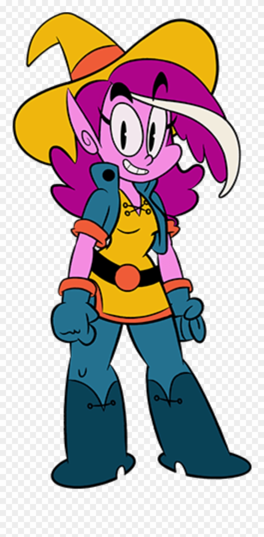 Witchy Simone Is A Witch Who Makes Her First Official - Wiki Clipart