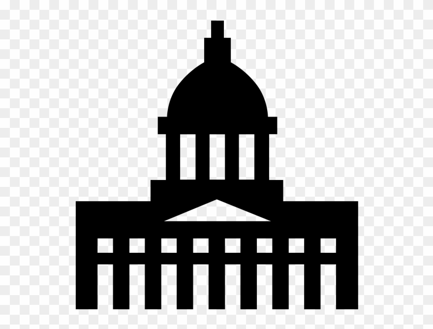 Capitol Hill Rubber Stamp - Legislative Building Png Clipart