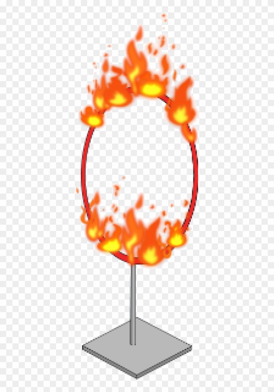 Image Deco Ring Of Fire - Circus Ring Of Fire Png Clipart