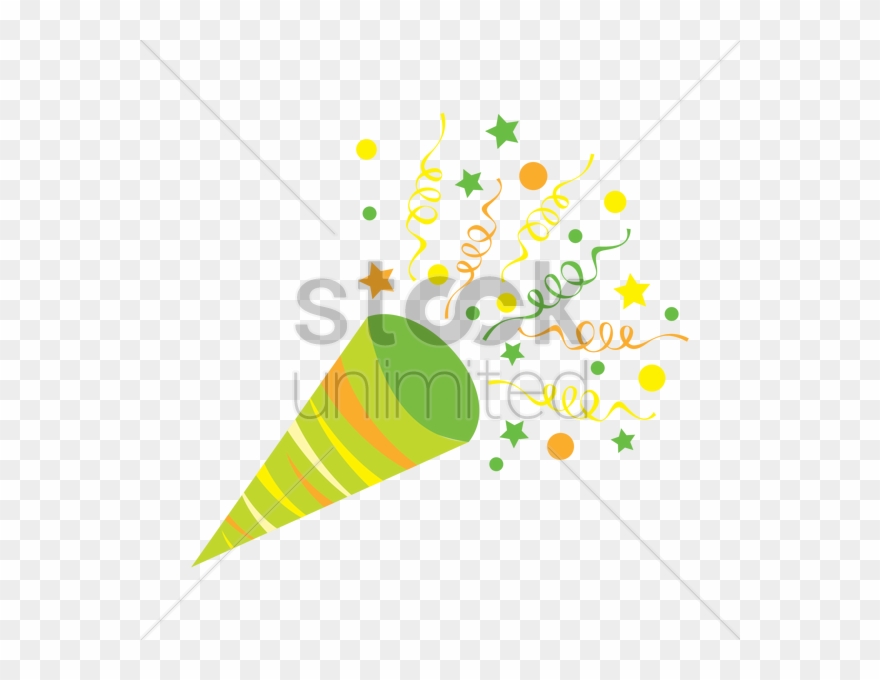 Free Download Party Poppers Clipart Party Popper Confetti - Party Popper - Png Download