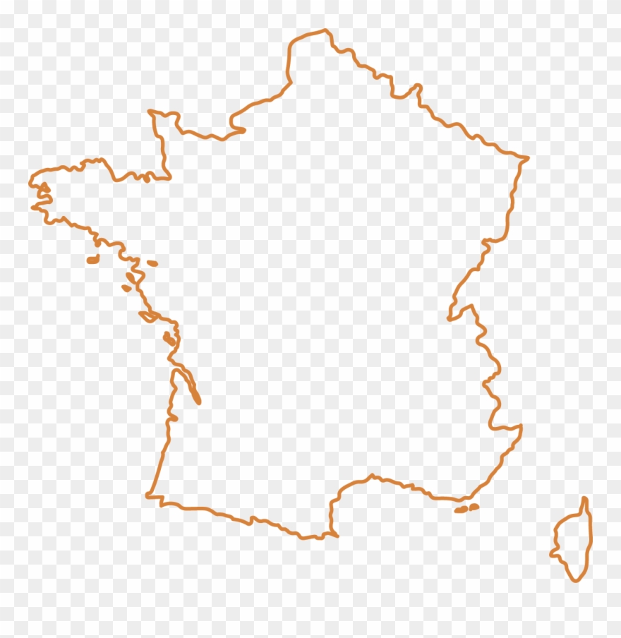 Country Dog - - France Outline Clipart