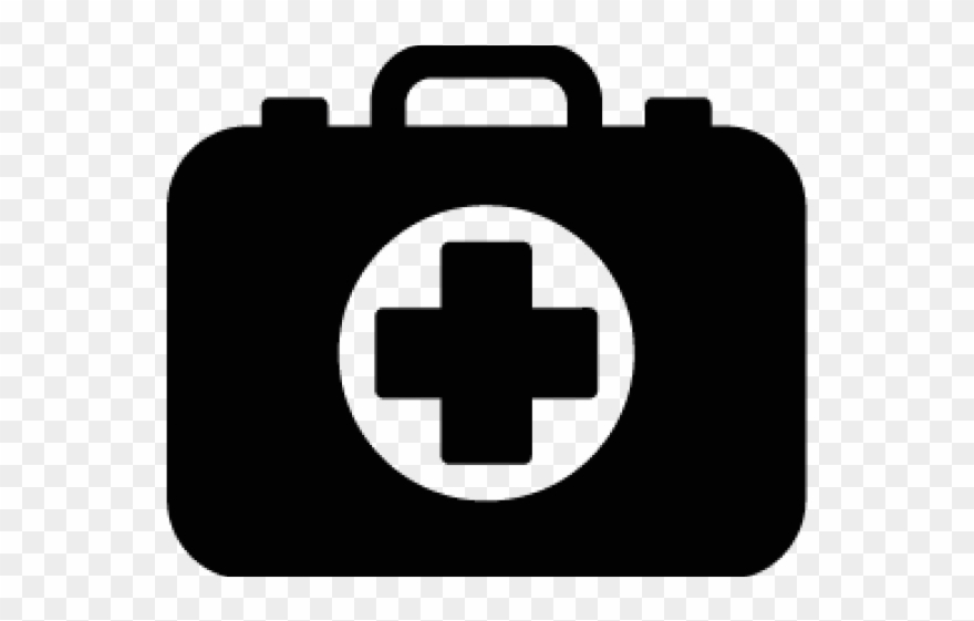 Medicine Clipart Silhouette - Medical Briefcase Icon - Png Download