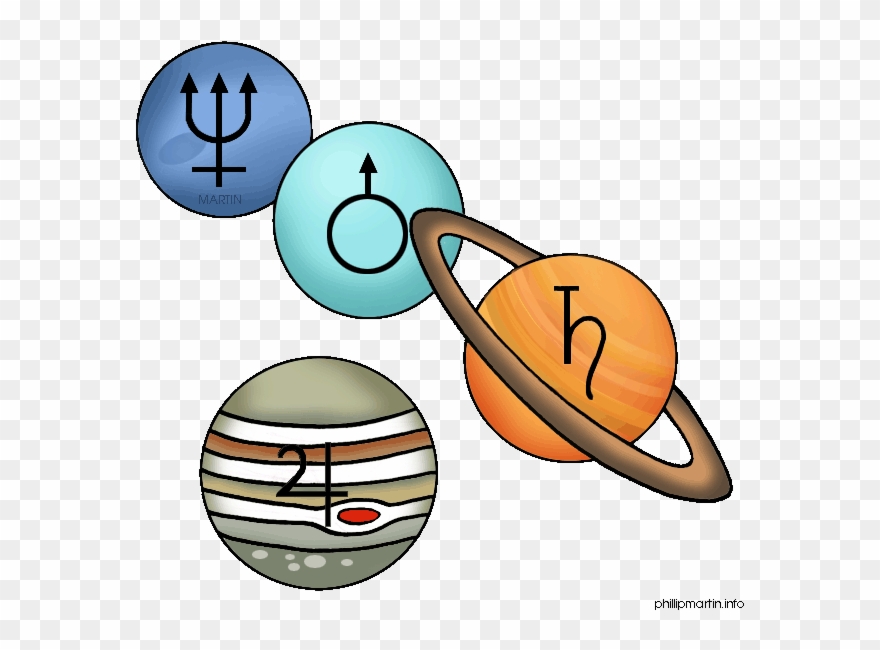 Download Outer Planets Clipart The Outer Planets Clip - Outer Planets - Png Download