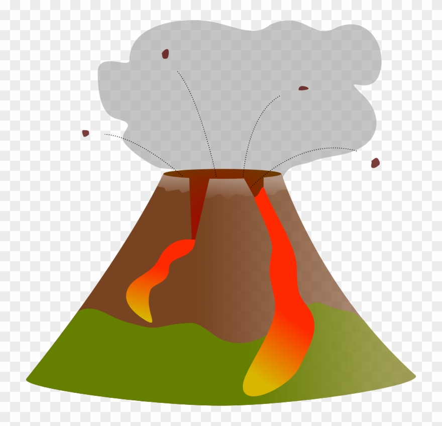 File - Volcano - Svg - Volcano Png Clipart Transparent Png