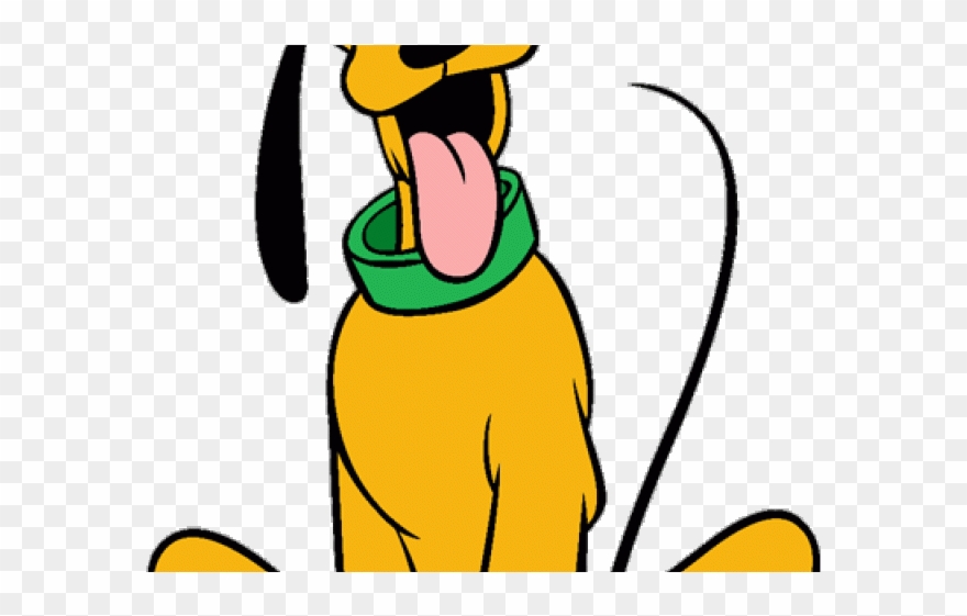 Disney Pluto Clipart Sitting - Pluto The Dog - Png Download