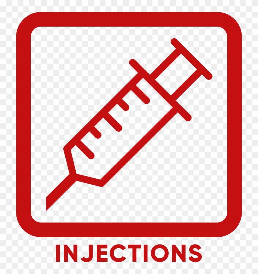 Treatment Icons Injections - Syringe Icon Clipart