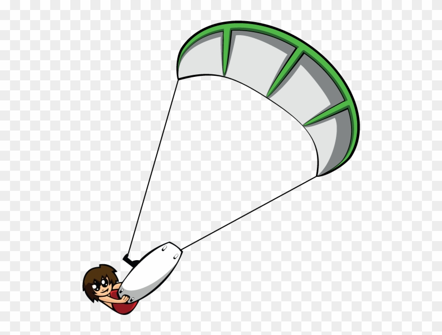 Alt Text - Kitesurf Clipart - Png Download