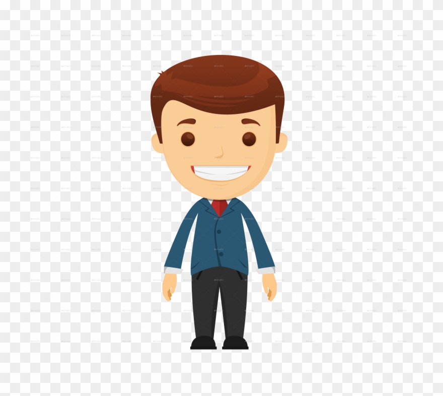 Clipart Cream Cheese Free - Business Man Illustration Png Transparent Png