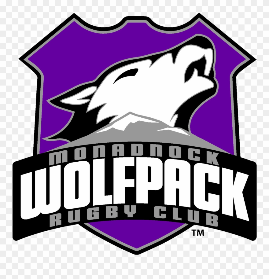 Monadnock Rugby - Wolfpack Clipart
