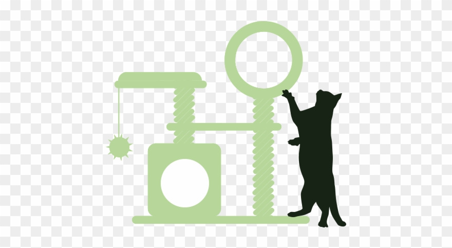 Cats Like To Nibble Grass, So Providing A Tray Of Cat - Cat Clipart