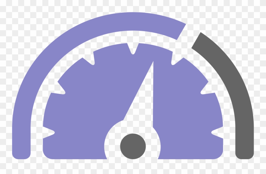Icon Speedometer - Circle Clipart