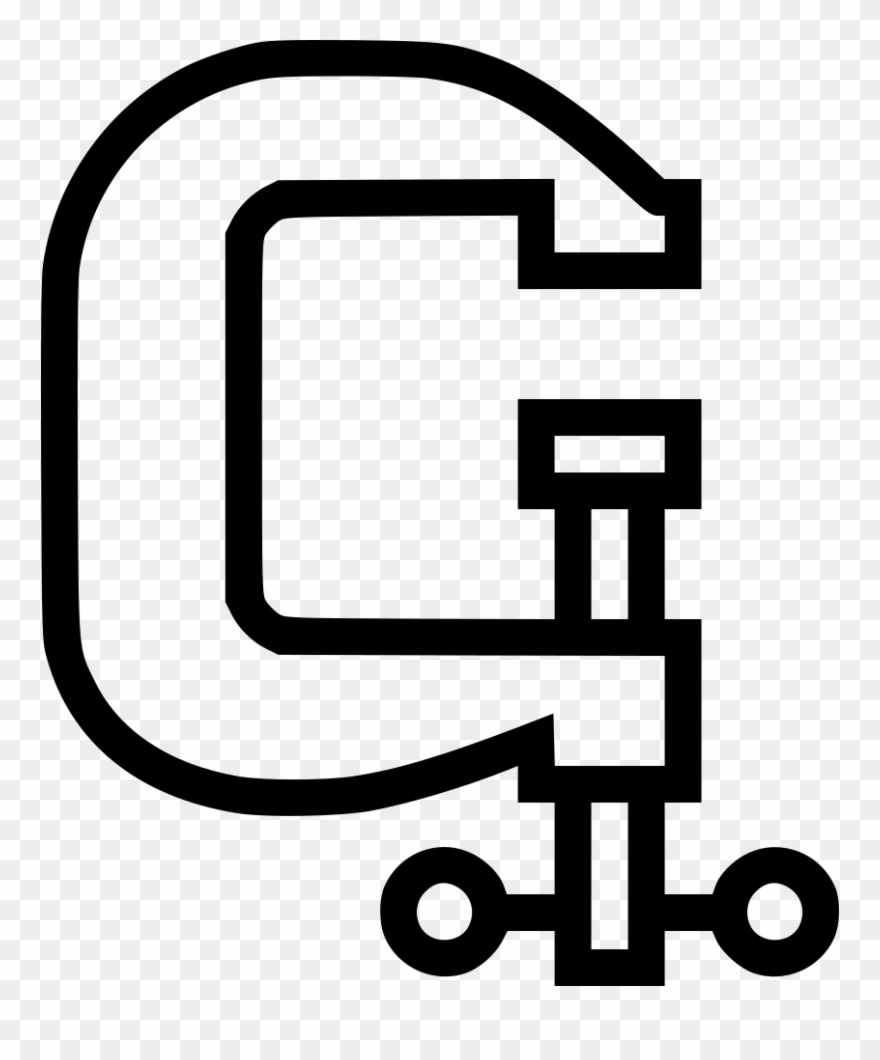 C Clamp Comments - C-clamp Clipart